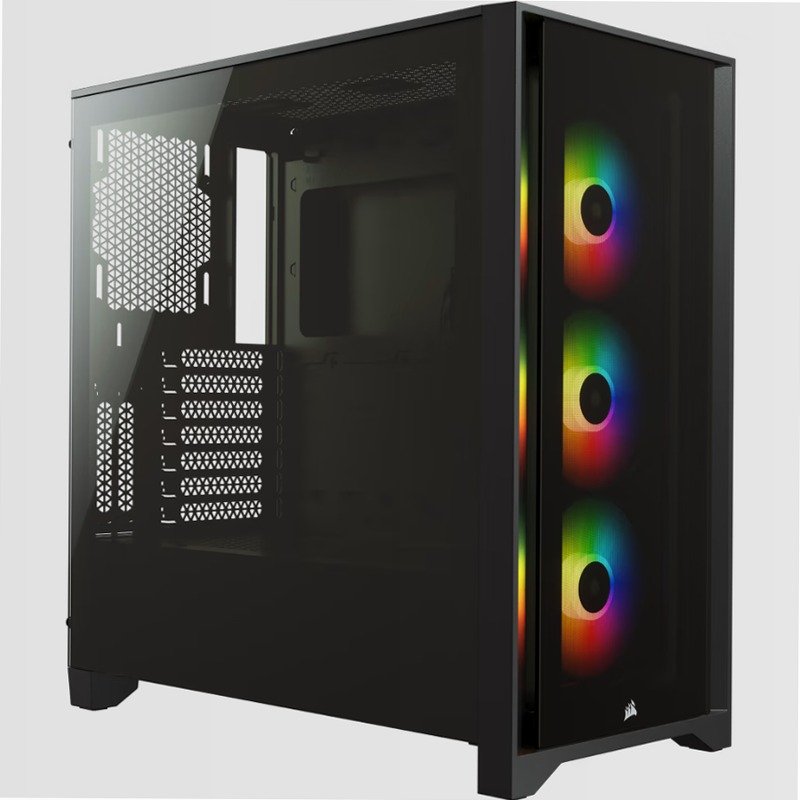Case ATX Mid-Tower iCUE 4000X RGB Nero