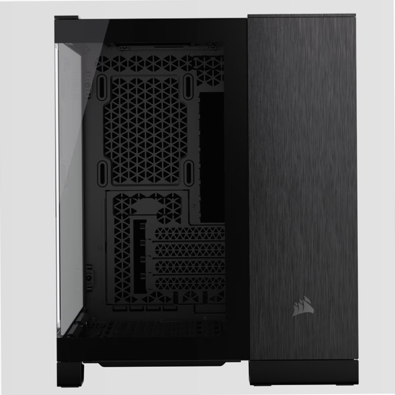 Case PC Micro-ATX CORSAIR 2500X - Alluminio nero/ossidiana