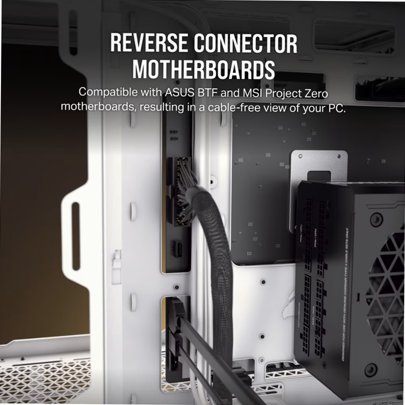 Case PC Micro-ATX CORSAIR 2500X - Alluminio nero/ossidiana