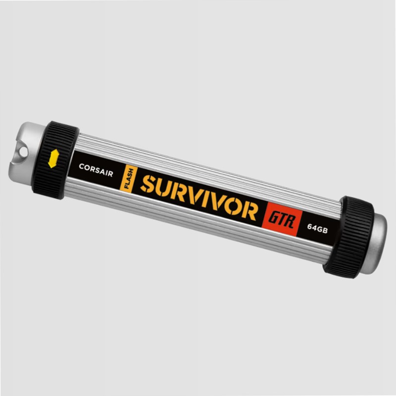 Flash Survivor® GTR High Performance 64GB USB Flash Drive