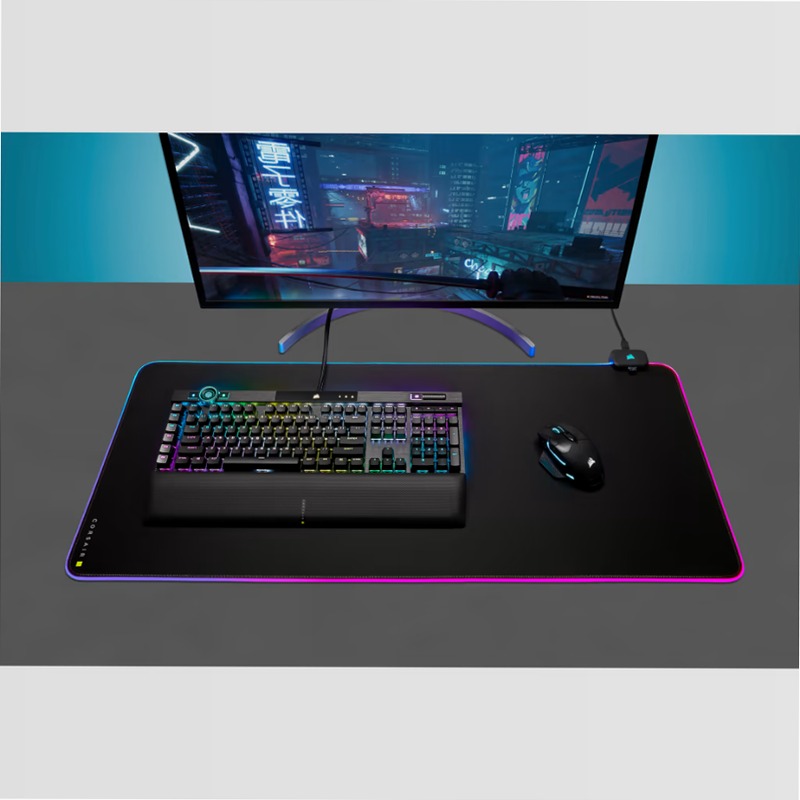 Mouse pad MM700 RGB formato esteso