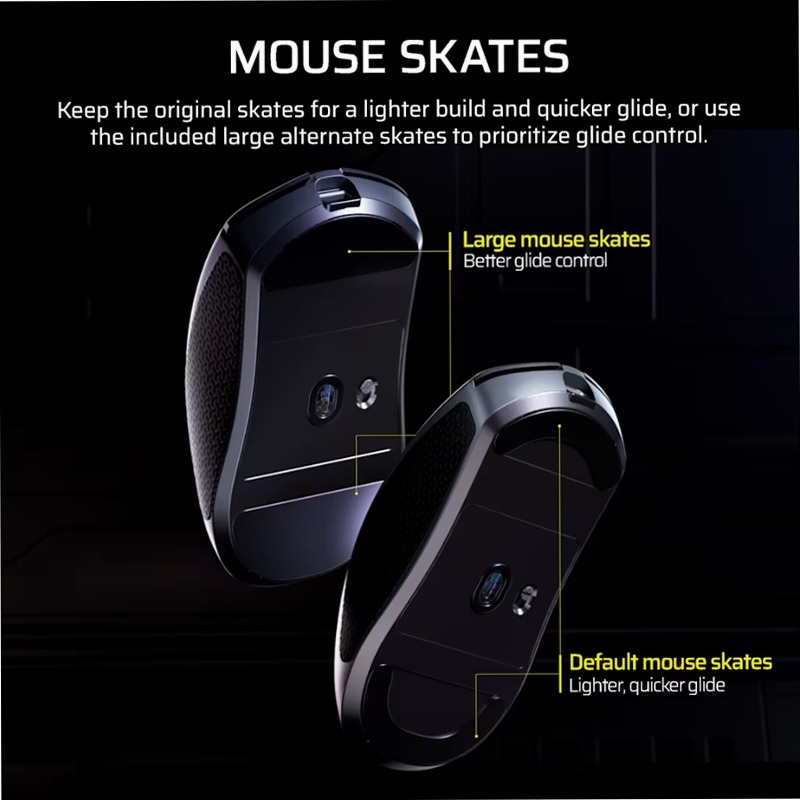 Mouse gaming SABRE v2 PRO ULTRALIGHT WIRELESS - Bianco
