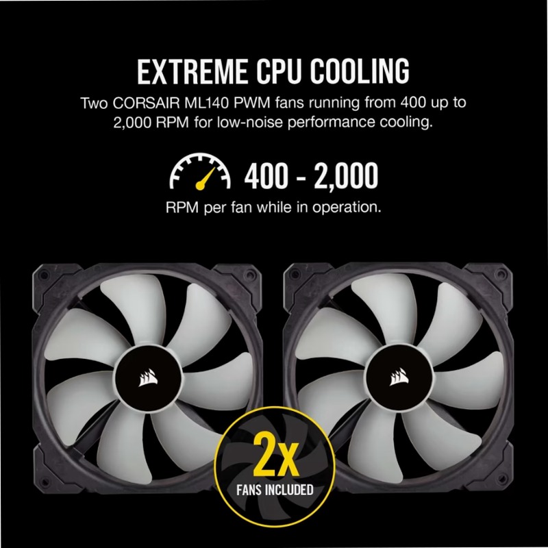 Sistema di raffreddamento a liquido iCUE H115i RGB PRO XT 280mm 2