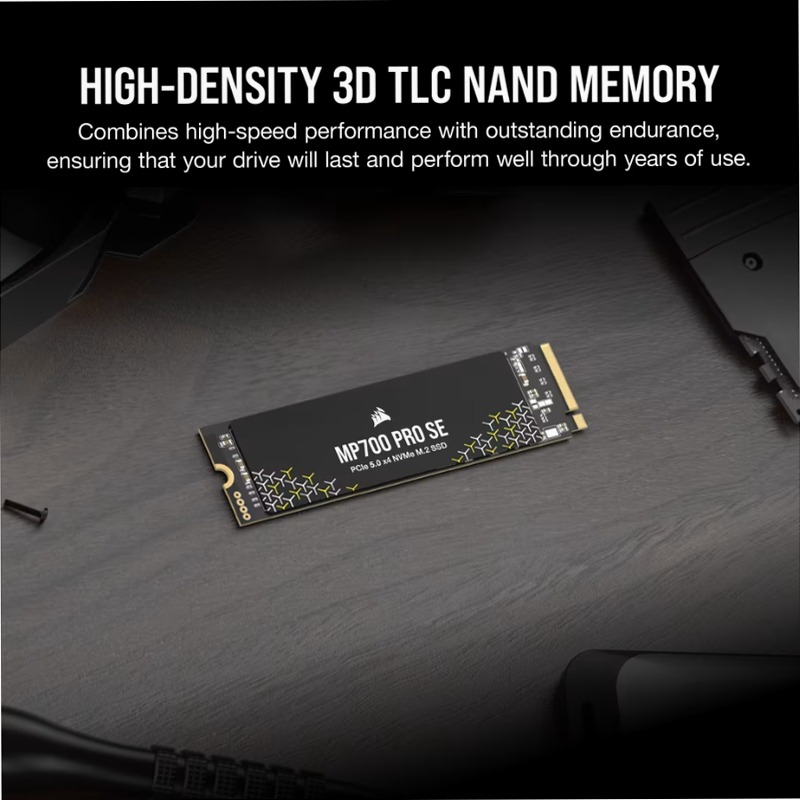 SSD M.2 NVMe PCIe 5.0 x4 MP700 PRO SE da 4 TB