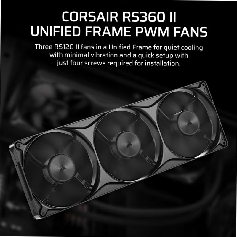 Ventole PWM a telaio unificato RS360 II