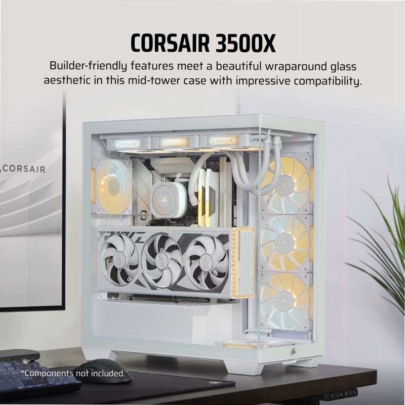 Case PC Mid-Tower 3500X - Bianco