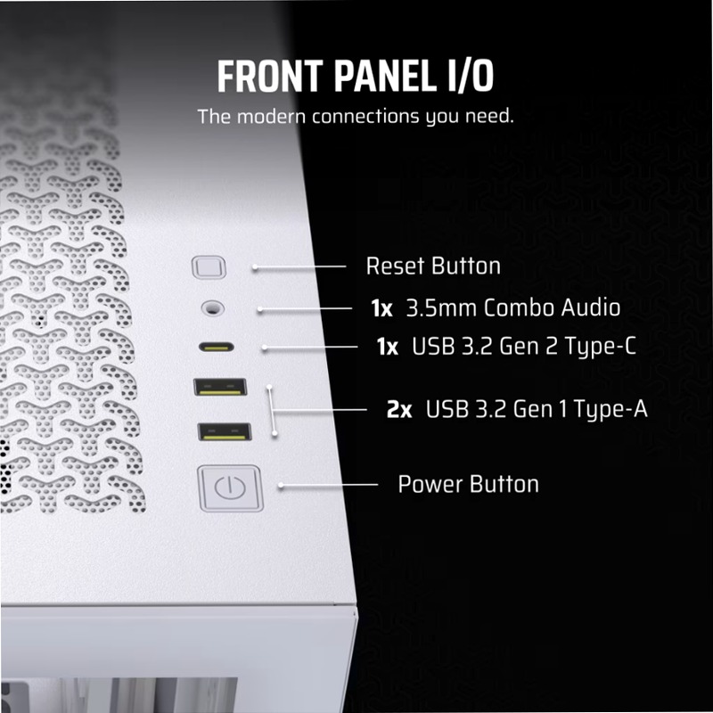 Case PC Mid-Tower 3500X - Bianco