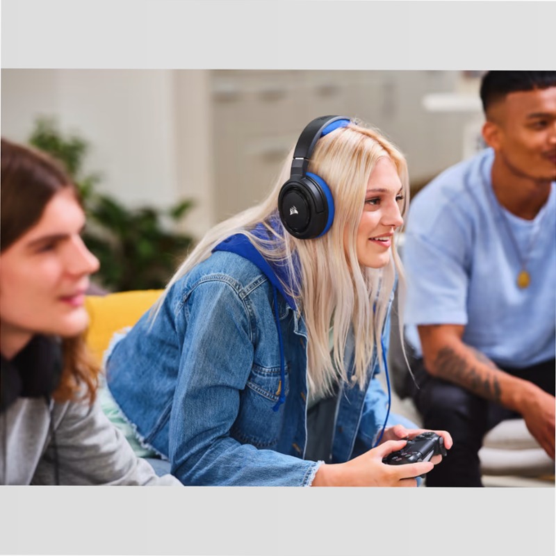 Cuffia Gaming HS35 Stereo - Blu