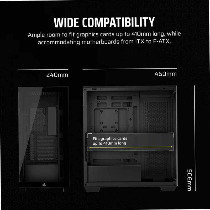 Case PC Mid-Tower 3500X - Corsair