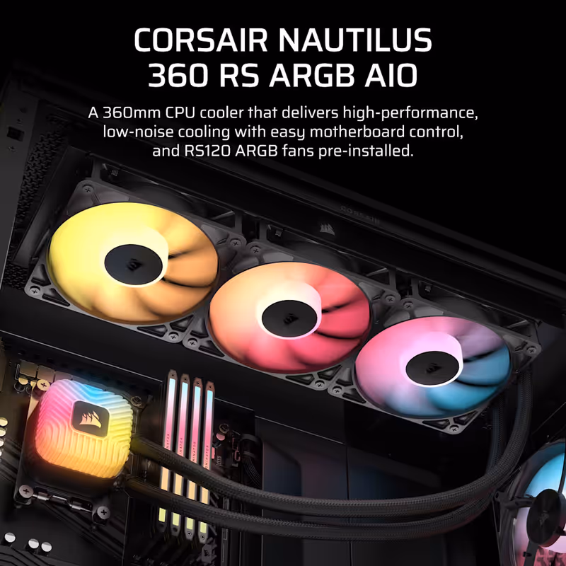 Dissipatore a liquido per CPU NAUTILUS 360 RS ARGB AIO