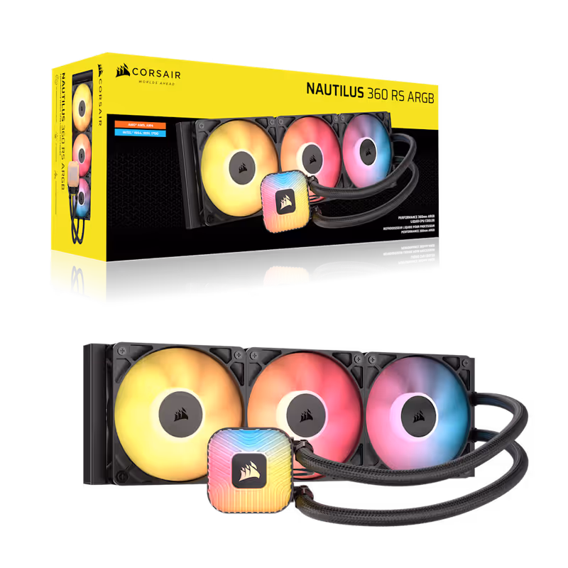 Dissipatore a liquido per CPU NAUTILUS 360 RS ARGB AIO