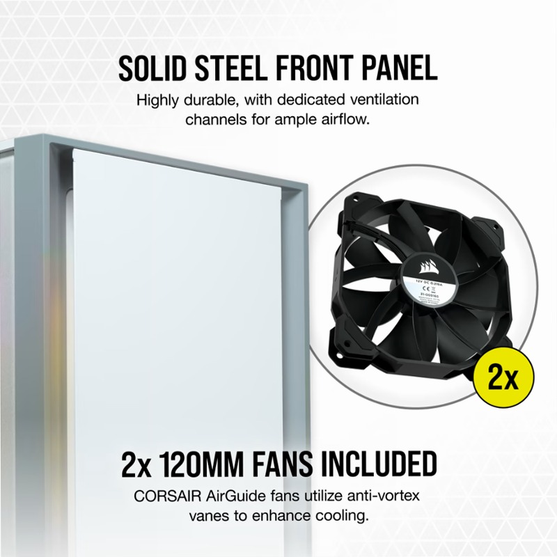 Case ATX Mid-Tower 4000 - Bianco