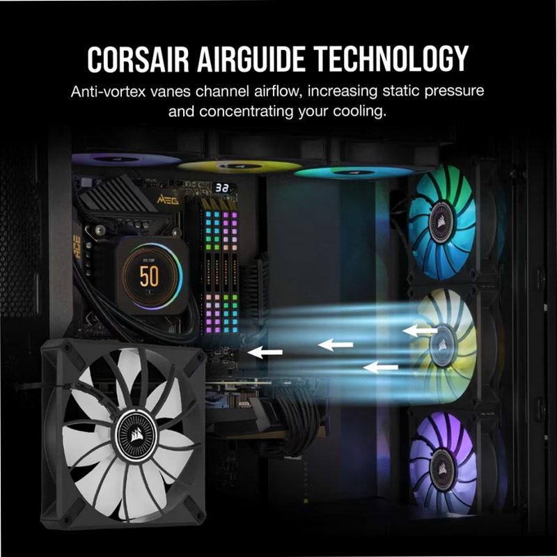 Ventola PWM iCUE ML140 RGB ELITE
