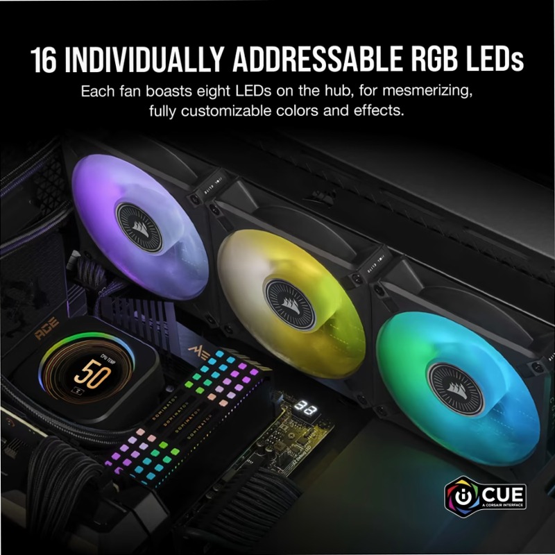 Ventola PWM iCUE ML140 RGB ELITE