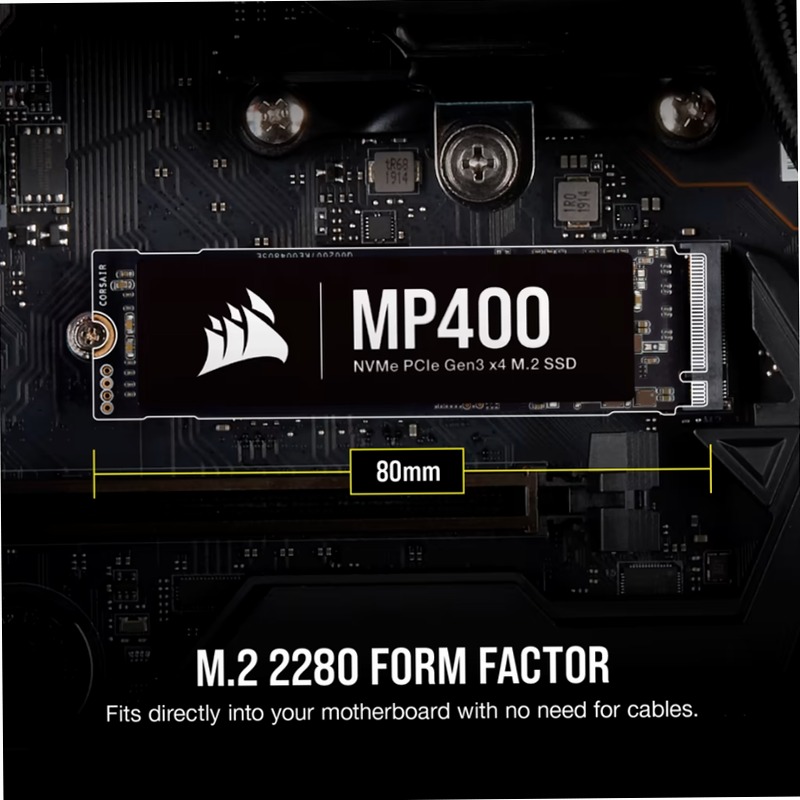 Unità SSD M.2 PCIe NVMe MP400 da 8 TB