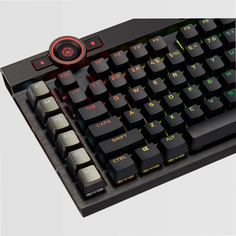 Tastiera gaming K100 RGB - Switch OPX CORSAIR Alluminio Meccanica