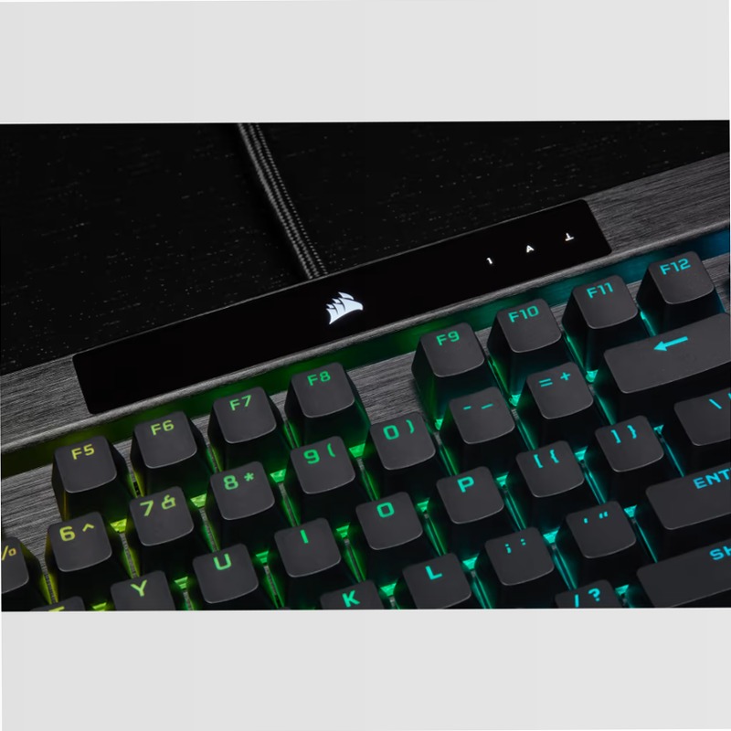 Tastiera gaming K100 RGB - Switch OPX CORSAIR Alluminio Meccanica