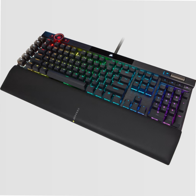 Tastiera gaming K100 RGB - Switch OPX CORSAIR Alluminio Meccanica