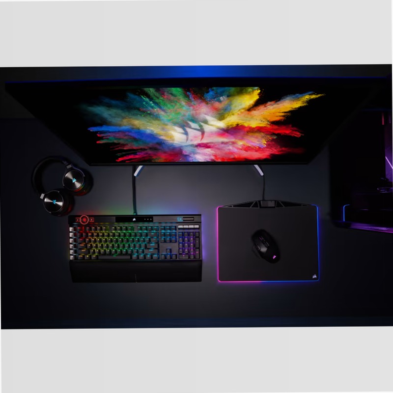 Tastiera gaming K100 RGB - Switch OPX CORSAIR Alluminio Meccanica