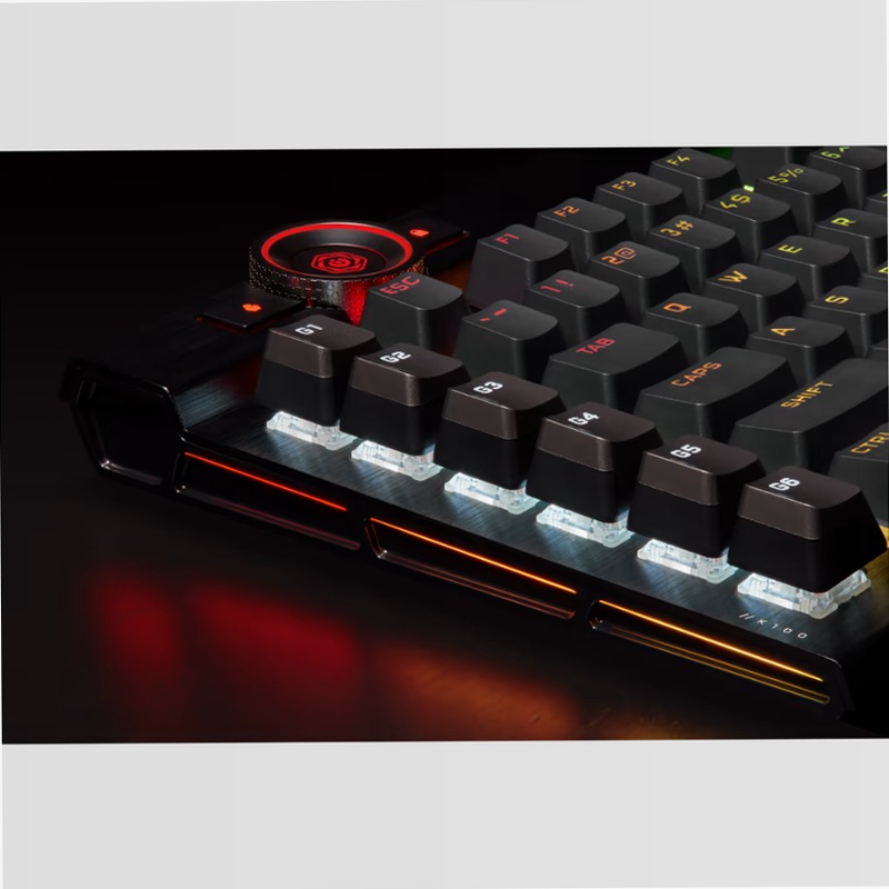 Tastiera gaming K100 RGB - Switch OPX CORSAIR Alluminio Meccanica