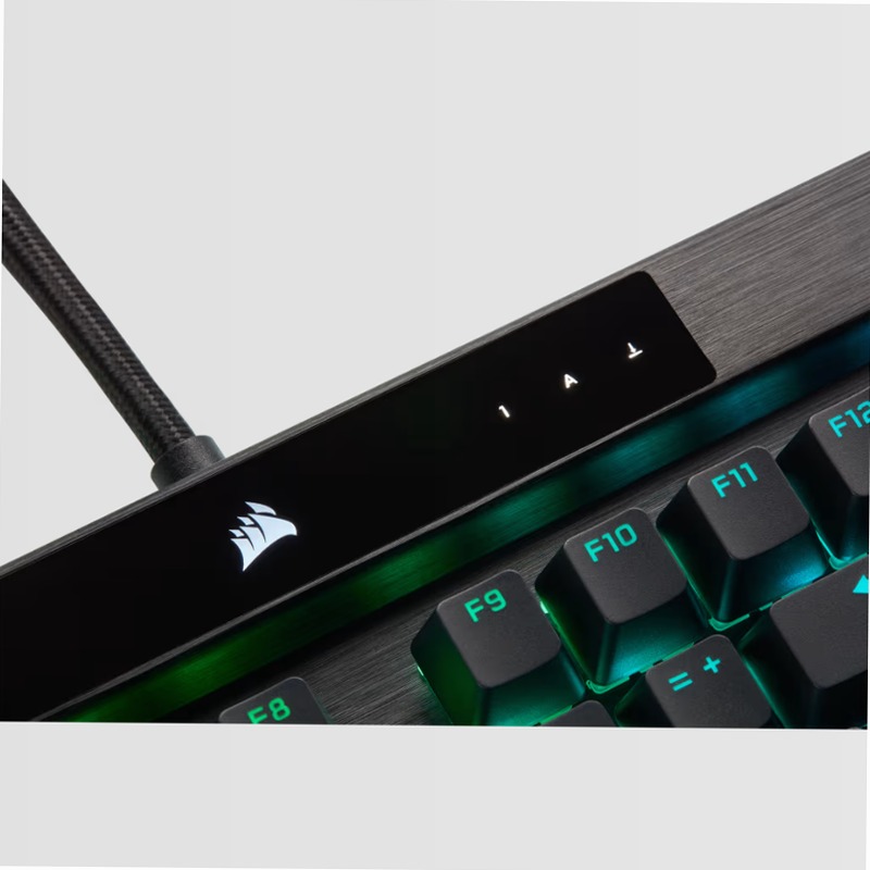 Tastiera gaming K100 RGB - Switch OPX CORSAIR Alluminio Meccanica