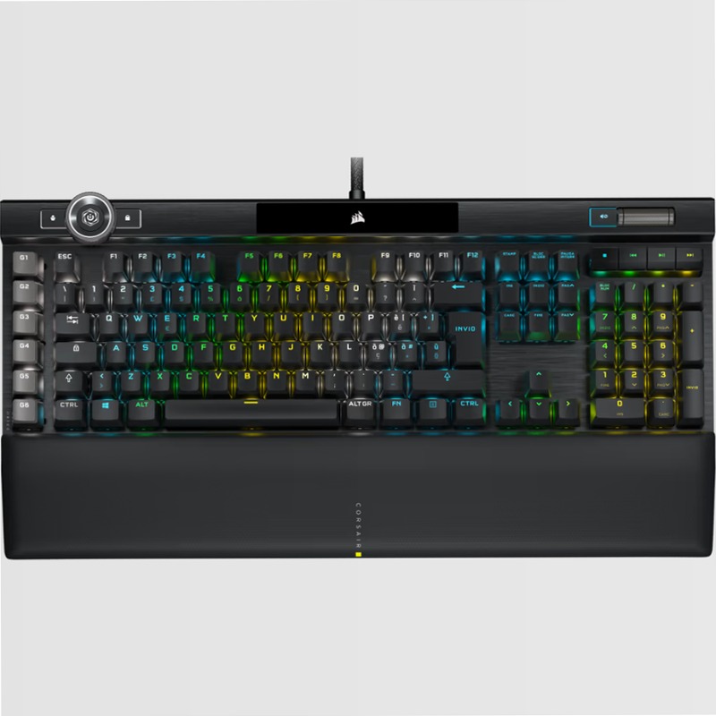 Tastiera gaming K100 RGB - Switch OPX CORSAIR Alluminio Meccanica