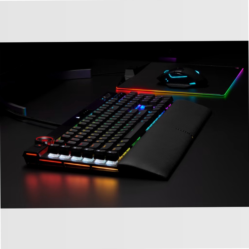 Tastiera gaming K100 RGB - Switch OPX CORSAIR Alluminio Meccanica