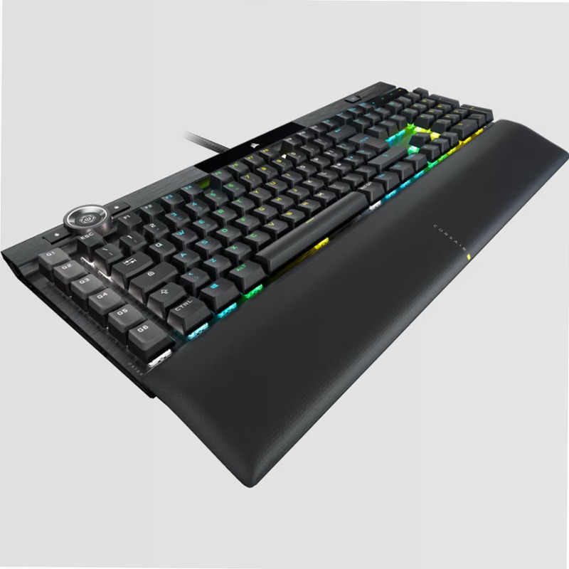 Tastiera gaming K100 RGB - Switch OPX CORSAIR Alluminio Meccanica