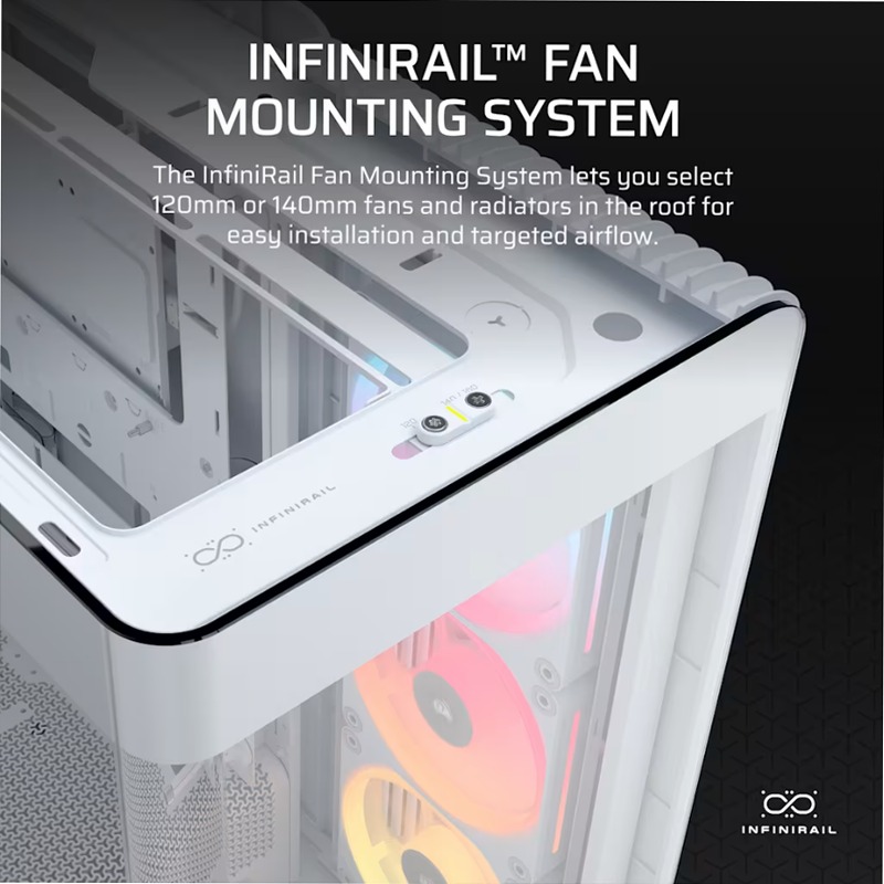 Case PC Mid-Tower Frame 4500X LX-R RGB