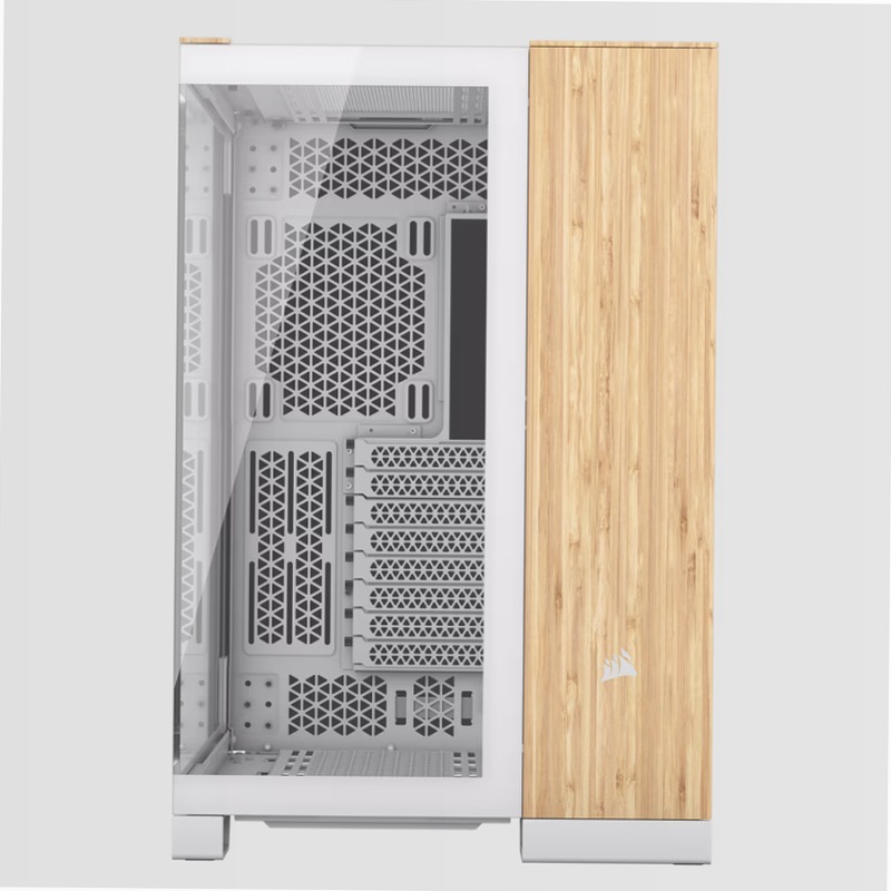 Case PC Mid-Tower CORSAIR 6500X - Legno Bianco/Bambù