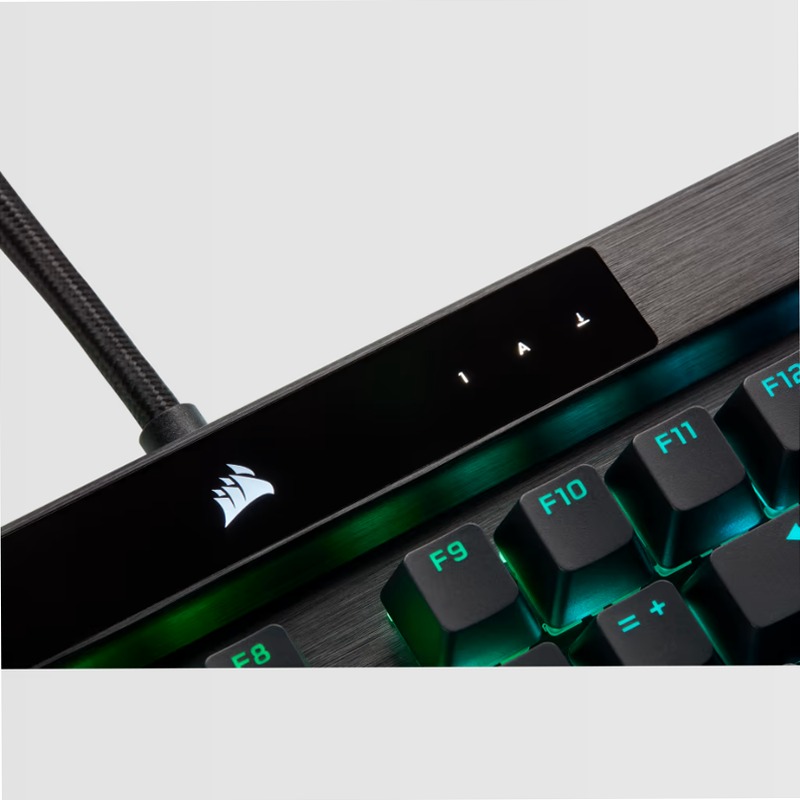 Tastiera Gaming K100 RGB - Midnight Gold Alluminio Meccanica