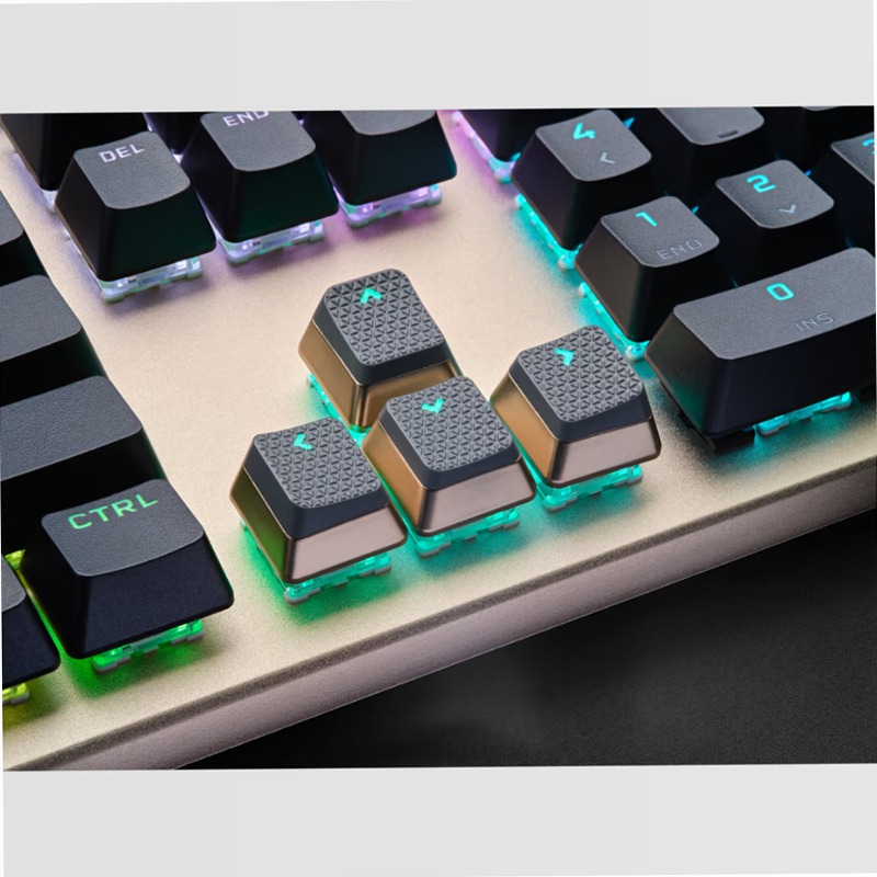 Tastiera Gaming K100 RGB - Midnight Gold Alluminio Meccanica