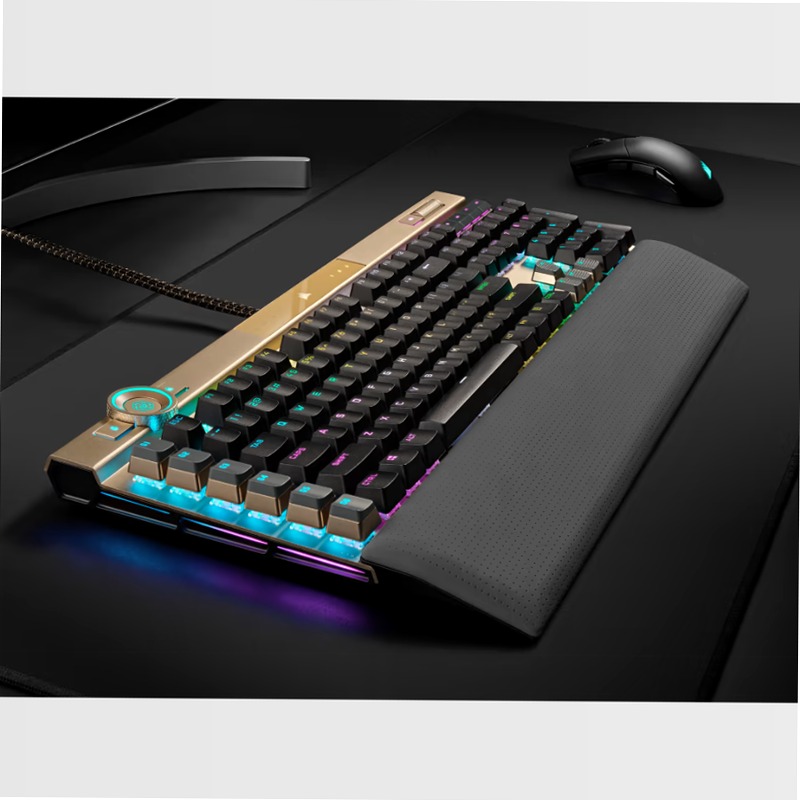 Tastiera Gaming K100 RGB - Midnight Gold Alluminio Meccanica