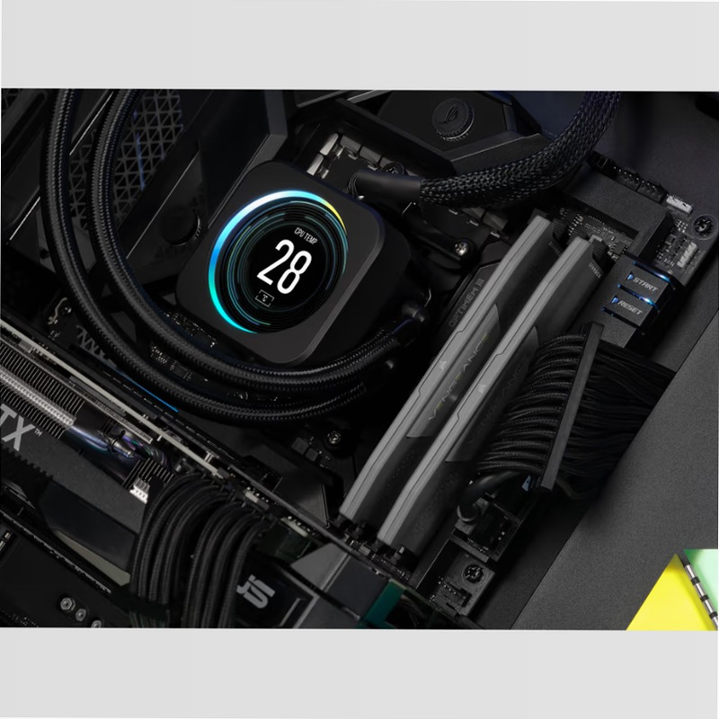 Vengeance® 32GB (2x16GB) DDR5 DRAM Up To 6000MT/s CL30
