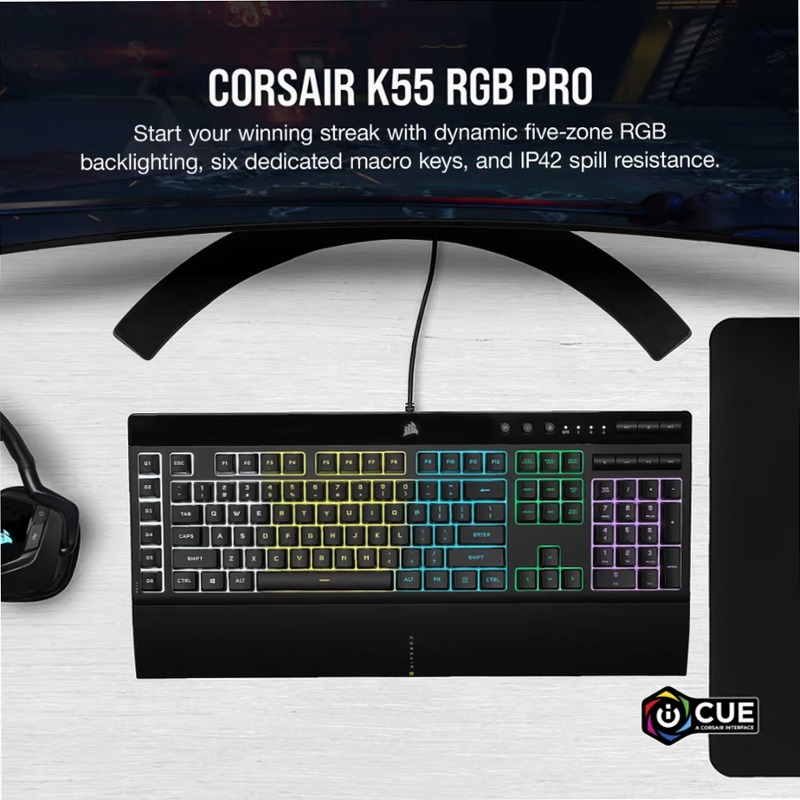 Tastiera Gaming K55 RGB PRO