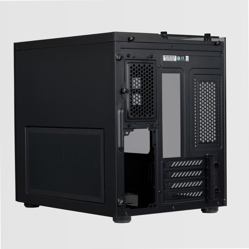 Case Micro ATX Crystal Series 280X RGB in vetro temprato - Nero