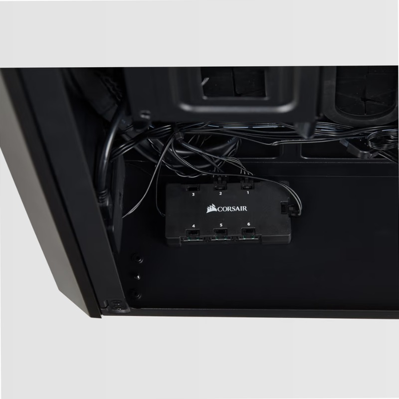 Case Micro ATX Crystal Series 280X RGB in vetro temprato - Nero
