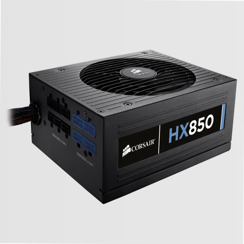 Alimentatore ATX HX850 — Unità di alimentazione certificata 80 PLUS® Gold Semi modulare