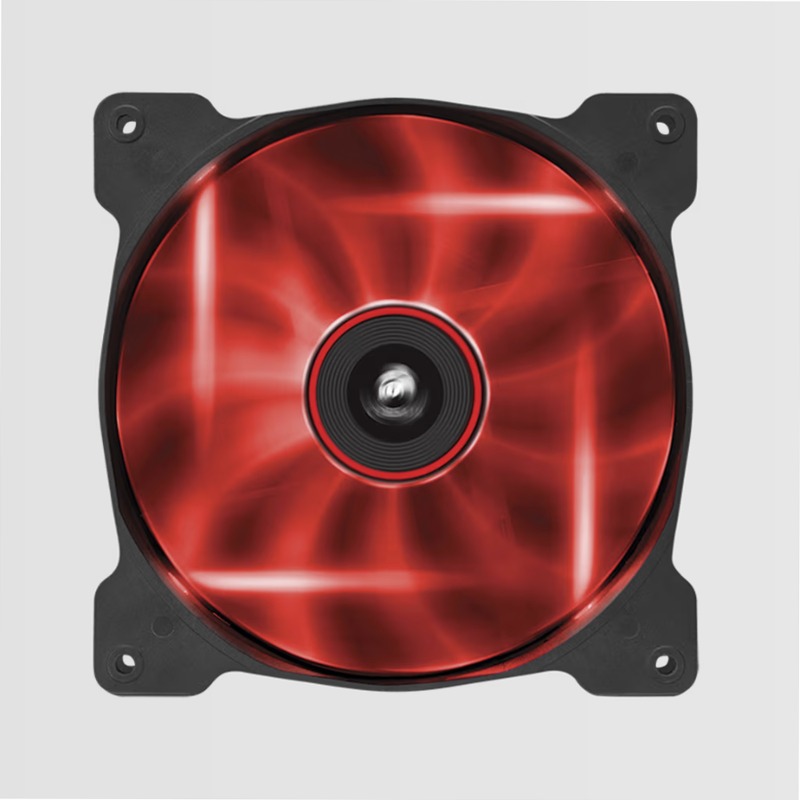 Air Series™ SP140 LED Red High Static Pressure 140mm Fan Twin Pack
