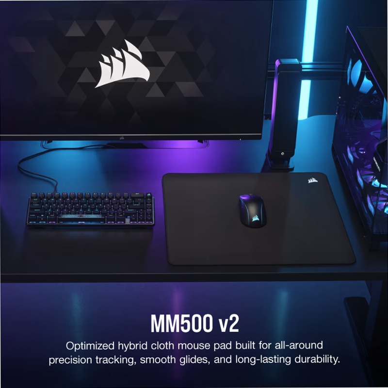 Mouse pad gaming ibrido MM500 v2