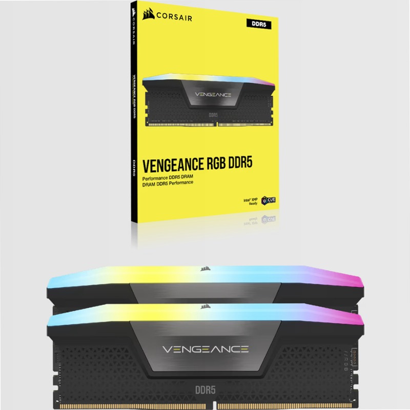VENGEANCE® RGB 32GB (2x16GB) DDR5 DRAM 6000MT/s 17gb 6000mhz