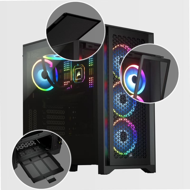 Case ATX Mid-Tower 4000D AIRFLOW - Nero