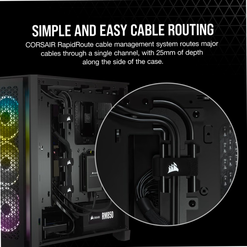 Case ATX Mid-Tower 4000D AIRFLOW - Nero