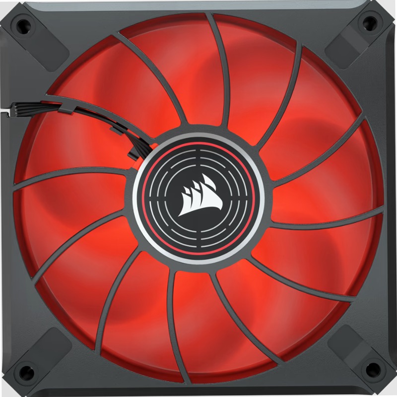 Ventola PWM a Levitazione Magnetica ML120 LED ELITE Red Premium 120mm