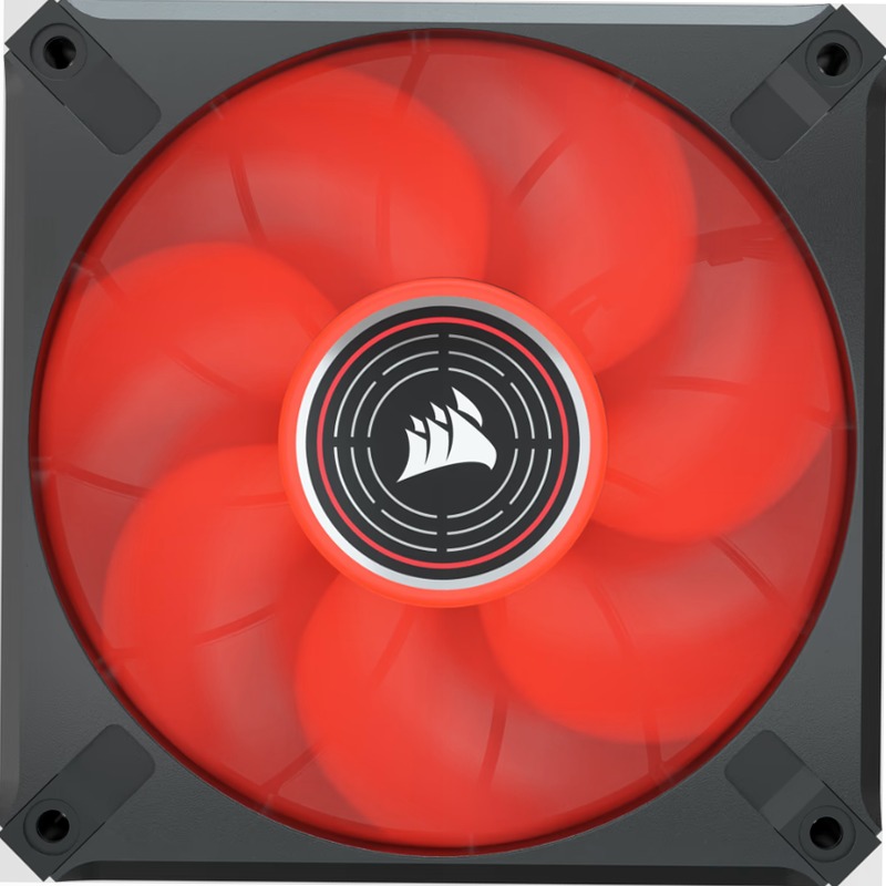 Ventola PWM a Levitazione Magnetica ML120 LED ELITE Red Premium 120mm