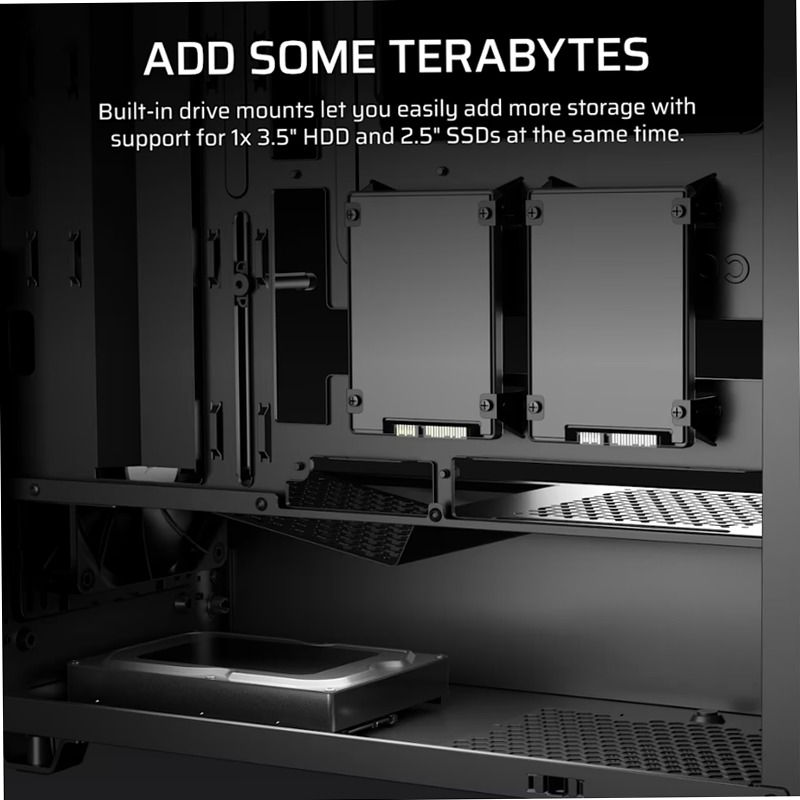 Case PC Mid-Tower 3200D RS - Smoke 8 3