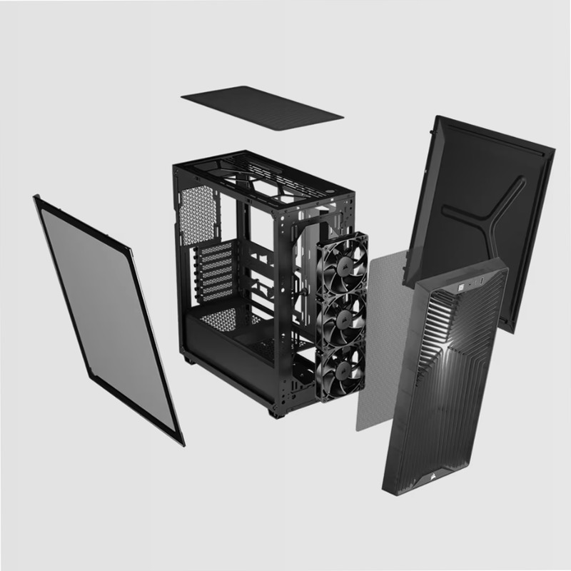Case PC Mid-Tower 3200D RS - Smoke 8 3