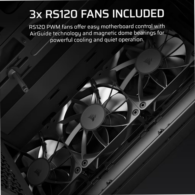 Case PC Mid-Tower 3200D RS - Smoke 8 3