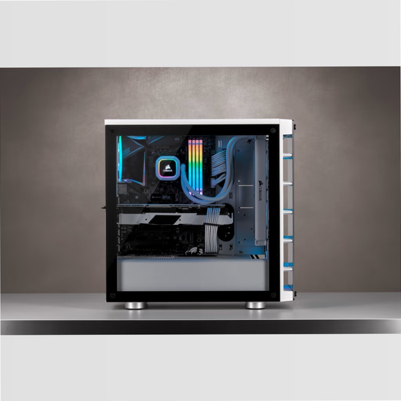 Smart Case iCUE 465X RGB — Bianco