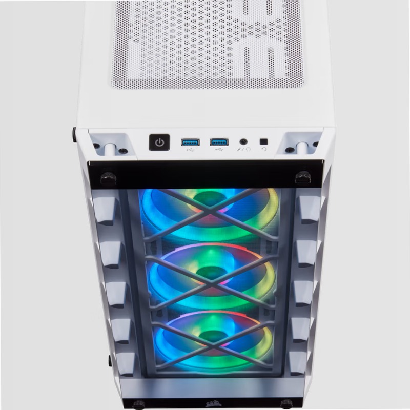 Smart Case iCUE 465X RGB — Bianco